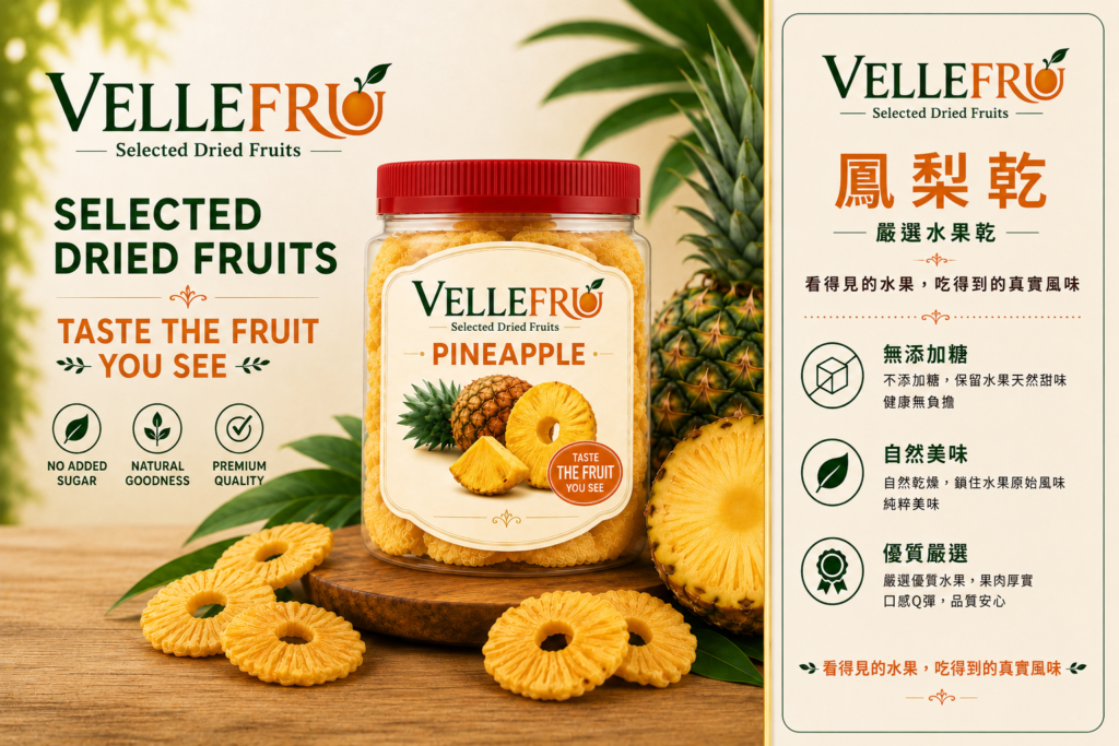 Pineapple Dried Fruit 鳳梨果乾