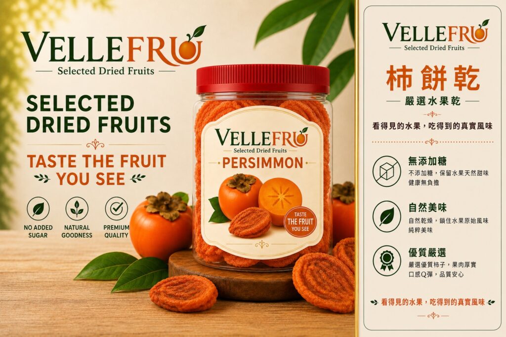 Persimmon Dried Fruit 柿子果乾