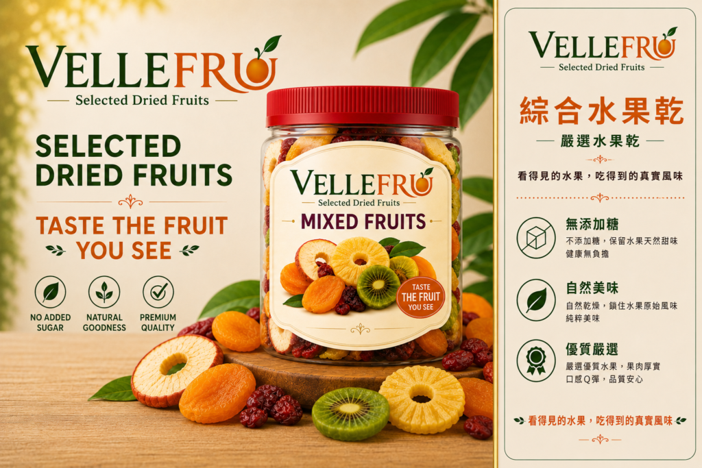 Mixed Dried Fruit 綜合果乾